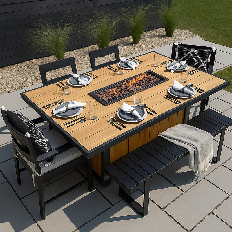 AuroraFlame Elevate 60" Fire Table